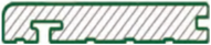 bull nose board cross section
