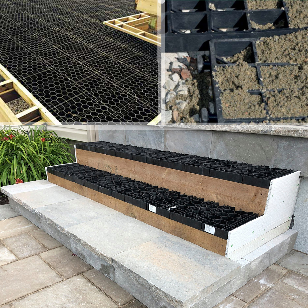 Silca multipurpose substructure for landscaping
