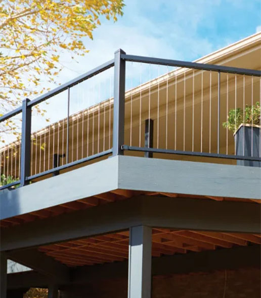 cable railing.