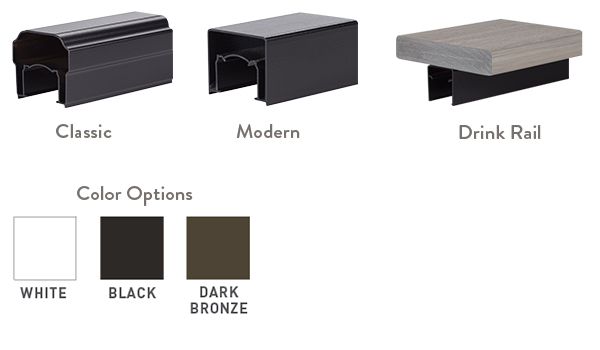 metal railing choices