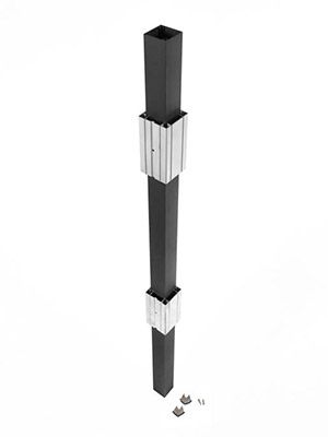 TREX signature aluminum joist mount post