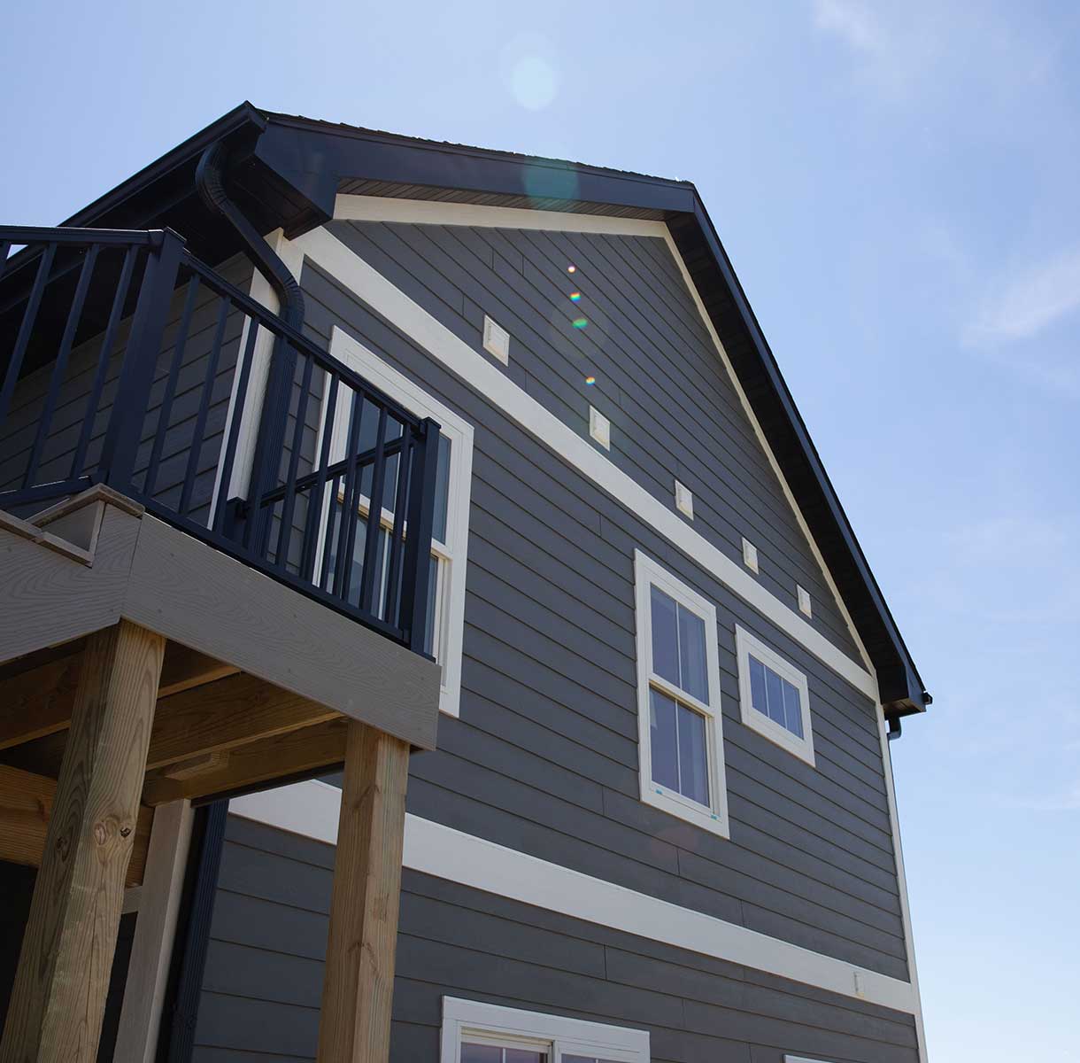 LP smartside Trim and Fascia house example