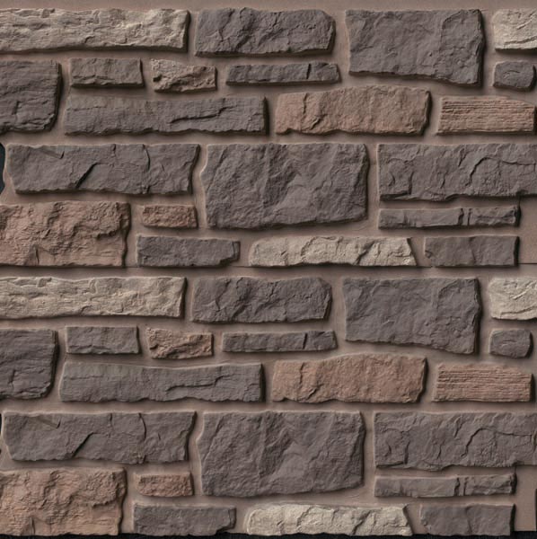 Creek Ledgestone Bucks County Gray example