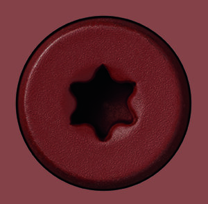 Mahogany #82 screw